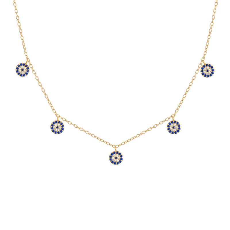 ROXI 925 Sterling Silver Simple and Versatile Turkish Blue Eyes Diamond Women Clavicle Necklaces
ROXI 925 Sterling Silver Simple and Versatile Turkish Blue Eyes Diamond Women Clavicle Necklaces