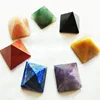wholesale gemstone seven chakra small baby pyramid set: Online Crystal Pyramids for sale
