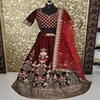 Silk Lehenga choli /Satin Silk With Net Fabric Dupatta Lehenga Choli / Bridal lehenga choli