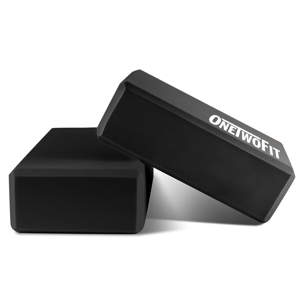 OneTwoFit New Product Private Label Eco-Friendly Recycled Eva 2 Pieces Set Pilates Brick Yoga Block, Blue/purple/black/orange 
OneTwoFit New Product Private Label Eco-Friendly Recycled Eva 2 Pieces Set Pilates Brick Yoga Block, Blue/purple/black/orange