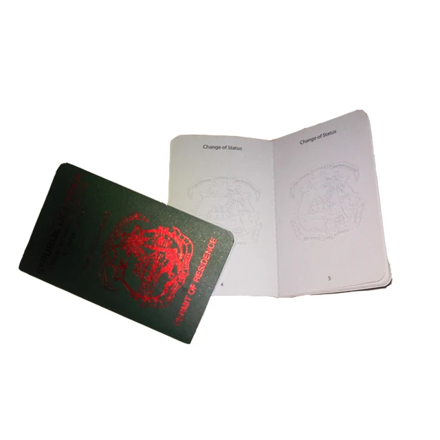 comprehensive passport book printing manufacture