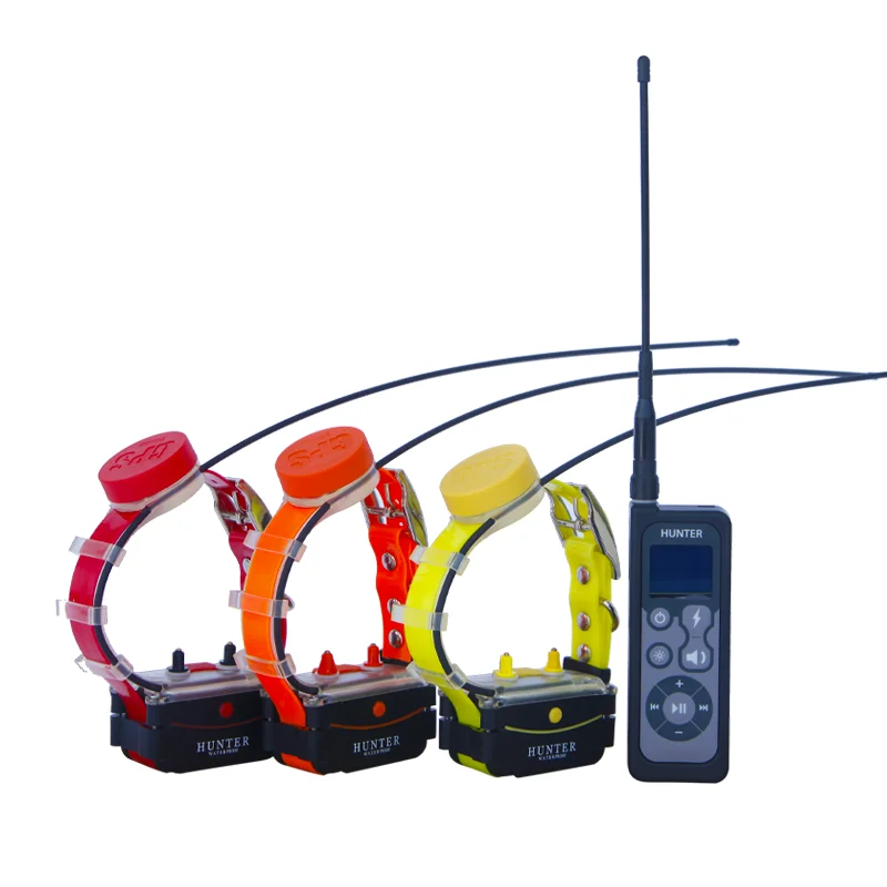 Waterproof for 3 dog gps tracker collar with training function for hunting without sim card GPS-DTR-25003-PRO for 3 dogs
Waterproof for 3 dog gps tracker collar with training function for hunting without sim card GPS-DTR-25003-PRO for 3 dogs