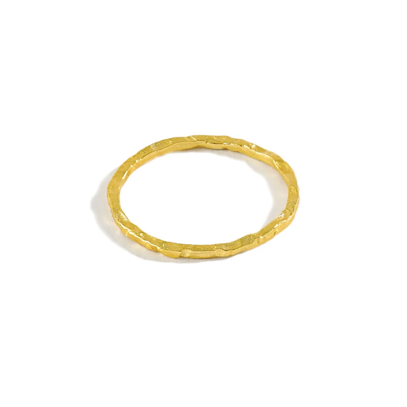 H-R627 Silver Jewelry Mall Simple Irregular Hammer Women'S Minority Texture Fine S925 Sterling Silver Ring
H-R627 Silver Jewelry Mall Simple Irregular Hammer Women'S Minority Texture Fine S925 Sterling Silver Ring