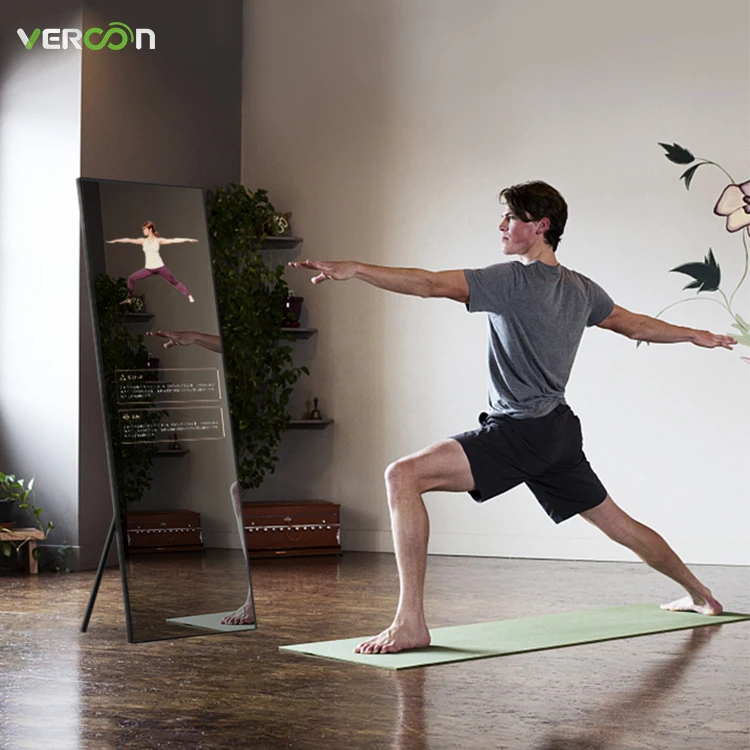 Vercon 43 inch touch control screen android wall gym exercise Home fitness equipment workout touch screen smart fitnesss mirror
Vercon 43 inch touch control screen android wall gym exercise Home fitness equipment workout touch screen smart fitnesss mirror