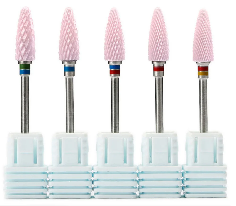 New Arrival Manicure Pink Ceramic Nail Drill Bit 3 / 32 " Foot Cuticle Clean Burr Bits
New Arrival Manicure Pink Ceramic Nail Drill Bit 3 / 32 " Foot Cuticle Clean Burr Bits