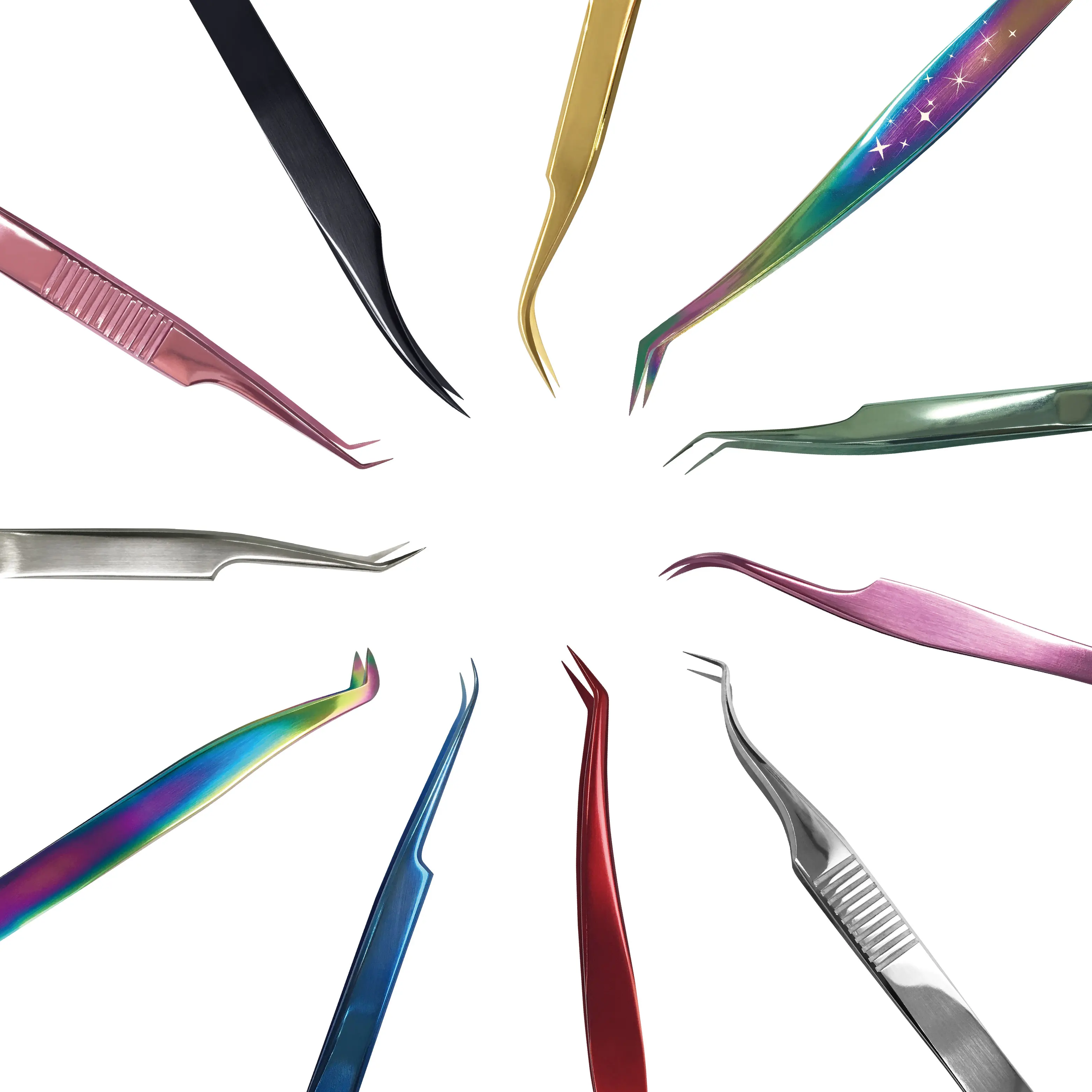 Professional glue individual eyelash private label eyelash extension tweezers, Customer's choice
Professional glue individual eyelash private label eyelash extension tweezers, Customer's choice