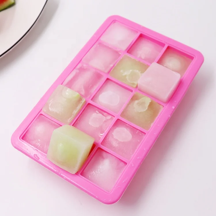 Food Grade 15 Cavity Silicone Ice Cube Tray Mold With Lids, Black,blue,transprent color,sky blue,pink,orange,green
Food Grade 15 Cavity Silicone Ice Cube Tray Mold With Lids, Black,blue,transprent color,sky blue,pink,orange,green