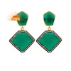 Trendy Handmade Green Onyx Silver Earrings Designer Silver Drop Earrings Fine 925 Sterling Silver Jewelry Supplier Online