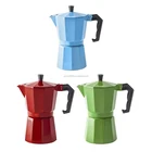 Moka Express 6-Cup Stovetop Espresso Moka Pot Custom Espresso Cappuccino Coffee Maker
