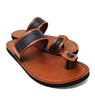 pure leather sandals