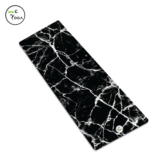 OEM white marble prints microfiber black yoga mats private label natural rubber eco exercise mat for yoga fitness
OEM white marble prints microfiber black yoga mats private label natural rubber eco exercise mat for yoga fitness
