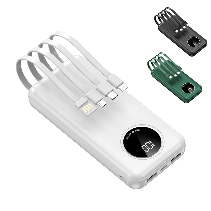20000mAh power bank multiple interface power banks & 2021 double USB iphone 3 in 1 quick charging
20000mAh power bank multiple interface power banks & 2021 double USB iphone 3 in 1 quick charging