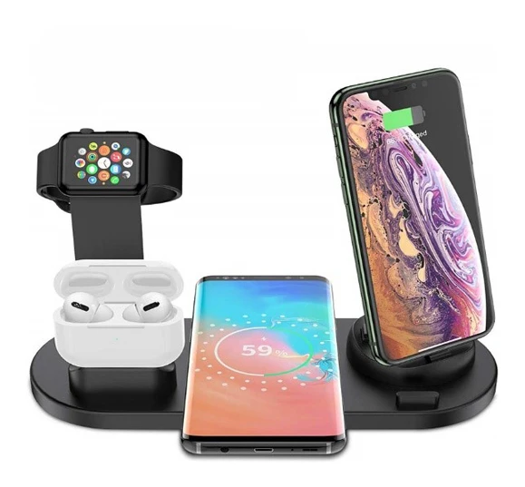 ETL Certified Latest Selling 4-1 Multi Function Wireless Charger With USB And Micro USB From Exmight
ETL Certified Latest Selling 4-1 Multi Function Wireless Charger With USB And Micro USB From Exmight