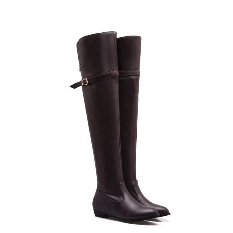 China Factory Cheap Overknee Women Boots Hot Sale PU Upper Flat Cheap Ladies Boots Shoes Woman, Black brown beige
China Factory Cheap Overknee Women Boots Hot Sale PU Upper Flat Cheap Ladies Boots Shoes Woman, Black brown beige