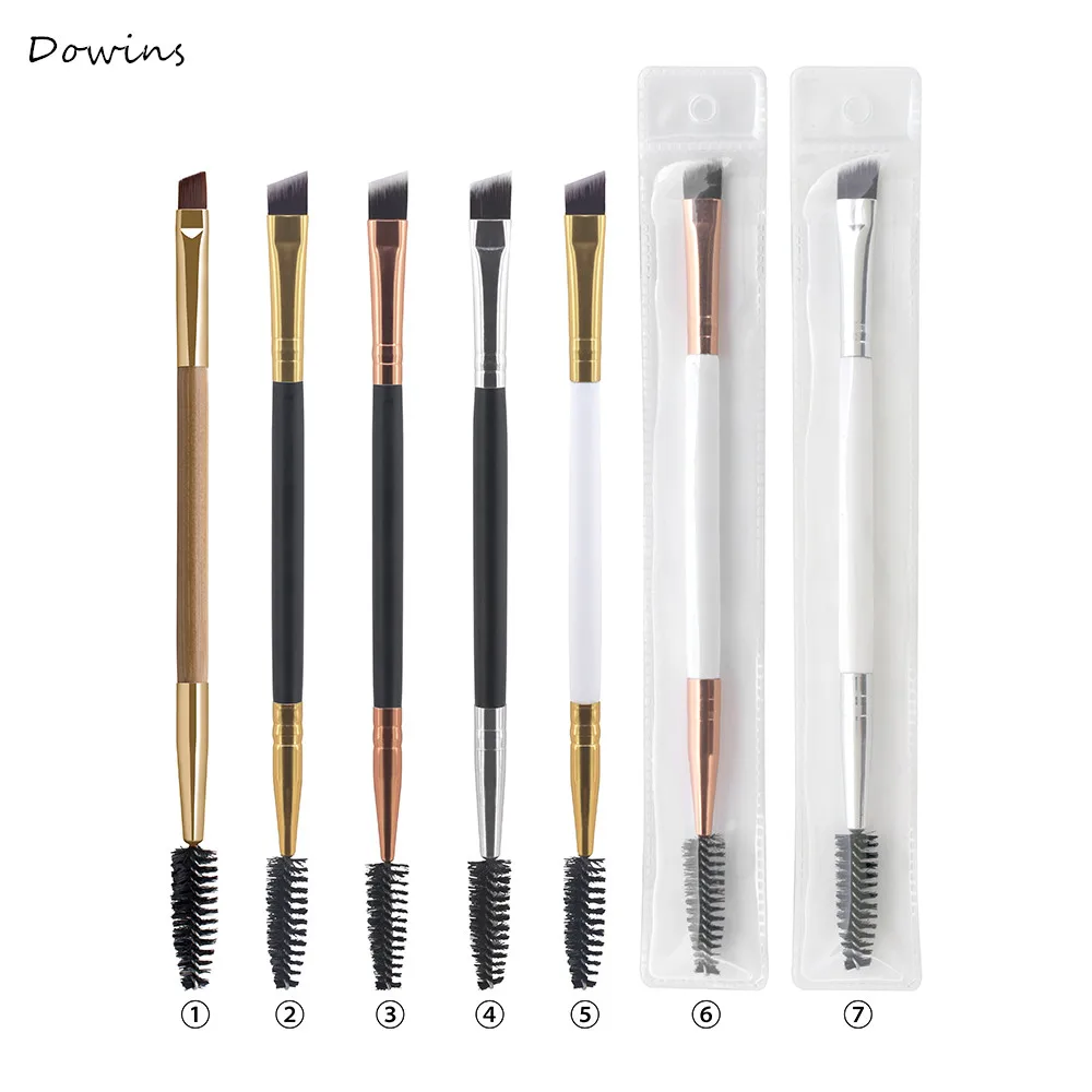 private label high quality single black white handle cheap Makeup Brushes Angled Eyebrow Brush with pvc bag
private label high quality single black white handle cheap Makeup Brushes Angled Eyebrow Brush with pvc bag