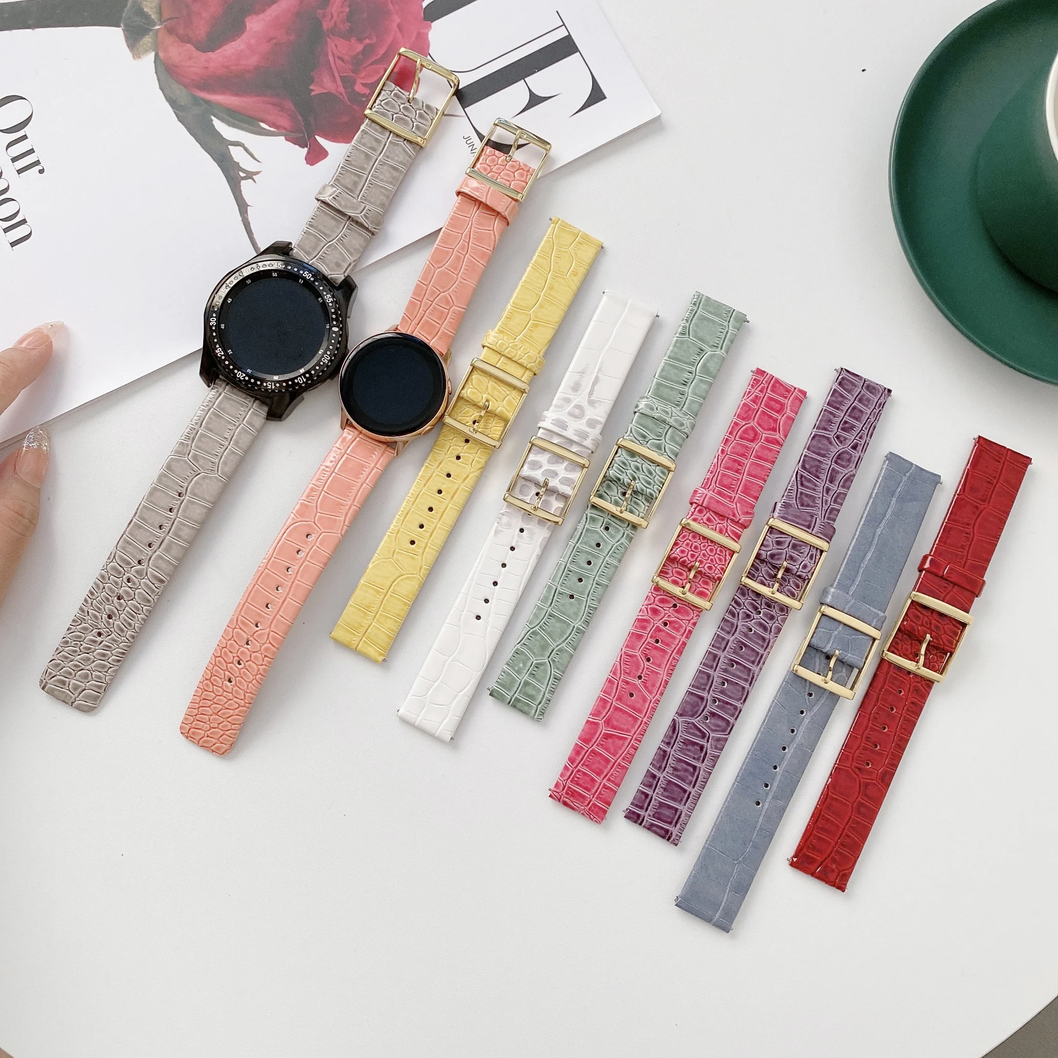 Wholesale Watch Band Fashionable Rubber Leather Black Series 6 Designer Watch Band For Apple Watch, Multi colors
Wholesale Watch Band Fashionable Rubber Leather Black Series 6 Designer Watch Band For Apple Watch, Multi colors