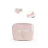 Wireless Stereo Bluetooths Portable Mini Earbuds Pink Girls Earbuds With Cosmetic Mirror Innovative Mini earphones
