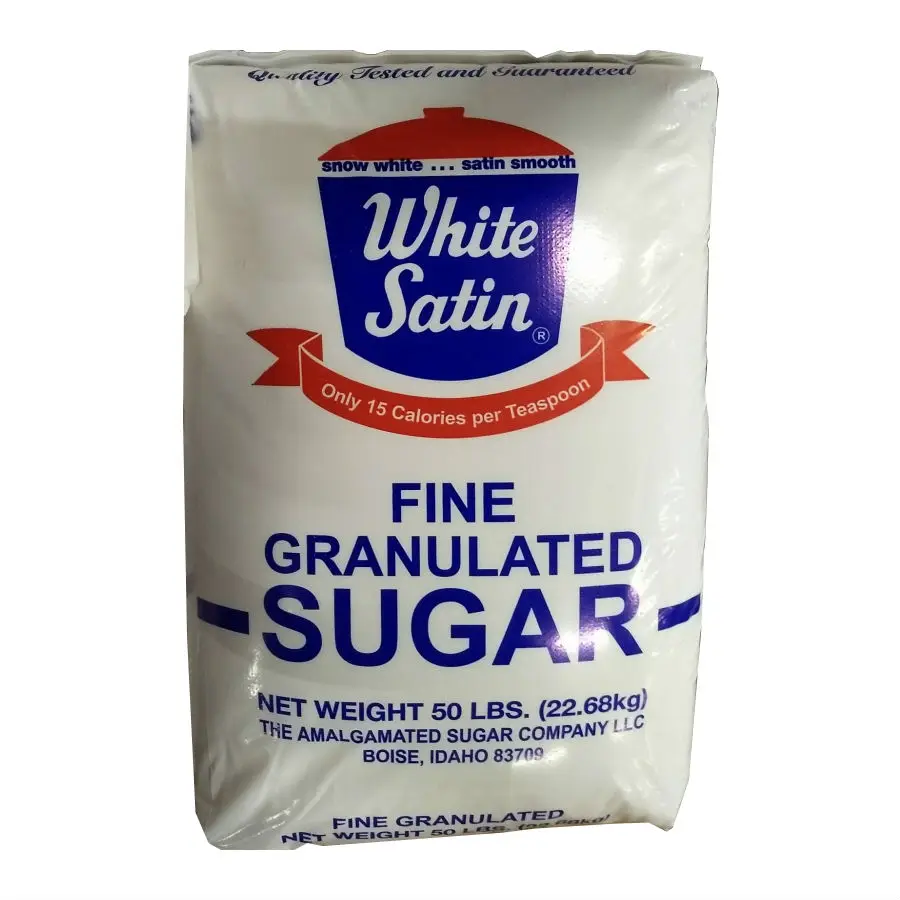 export quality brazil refined white cane sugar icumsa 45, 100