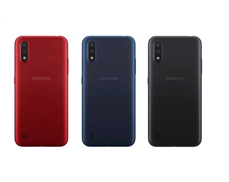 New Samsung Galaxy A01 16GB (2GB RAM) Unlocked Smartphone Black Blue Red A015FD
New Samsung Galaxy A01 16GB (2GB RAM) Unlocked Smartphone Black Blue Red A015FD