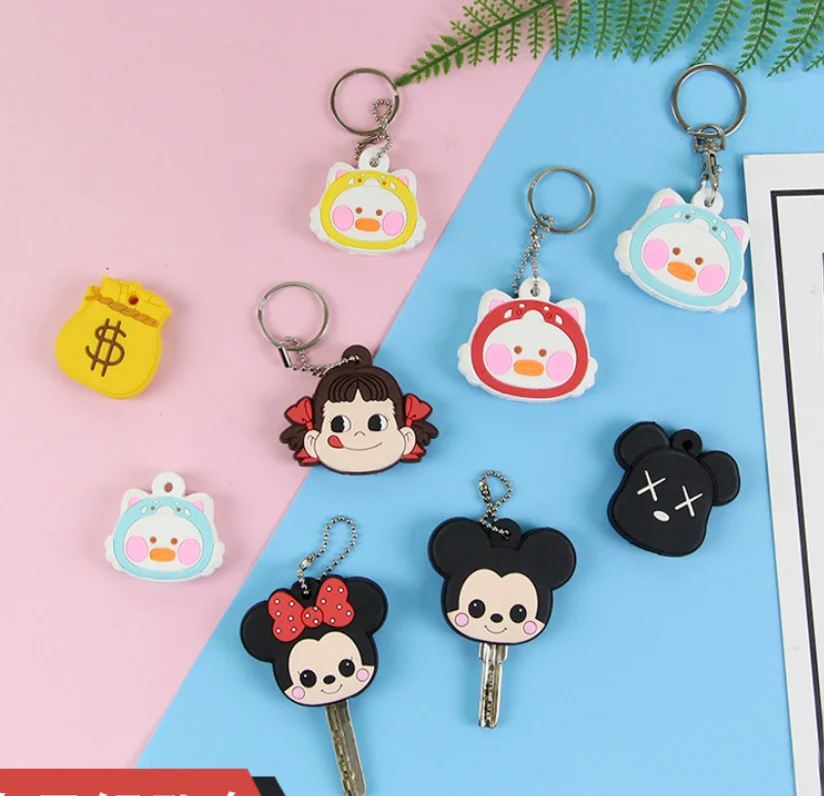 Large Mickey Key Holder Cute Keychain Cartoon Key Ring 3D Figure Key Chain MOQ 50, Colorful
Large Mickey Key Holder Cute Keychain Cartoon Key Ring 3D Figure Key Chain MOQ 50, Colorful