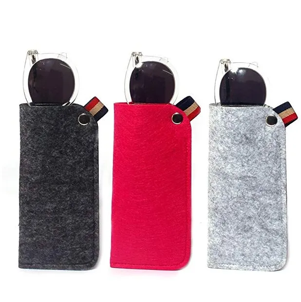 Felt Eyeglasses Case Sunglasses Storage Case Pouch Bag Soft Felt Glasses case, Black, red, green, grey, purple & custom
Felt Eyeglasses Case Sunglasses Storage Case Pouch Bag Soft Felt Glasses case, Black, red, green, grey, purple & custom