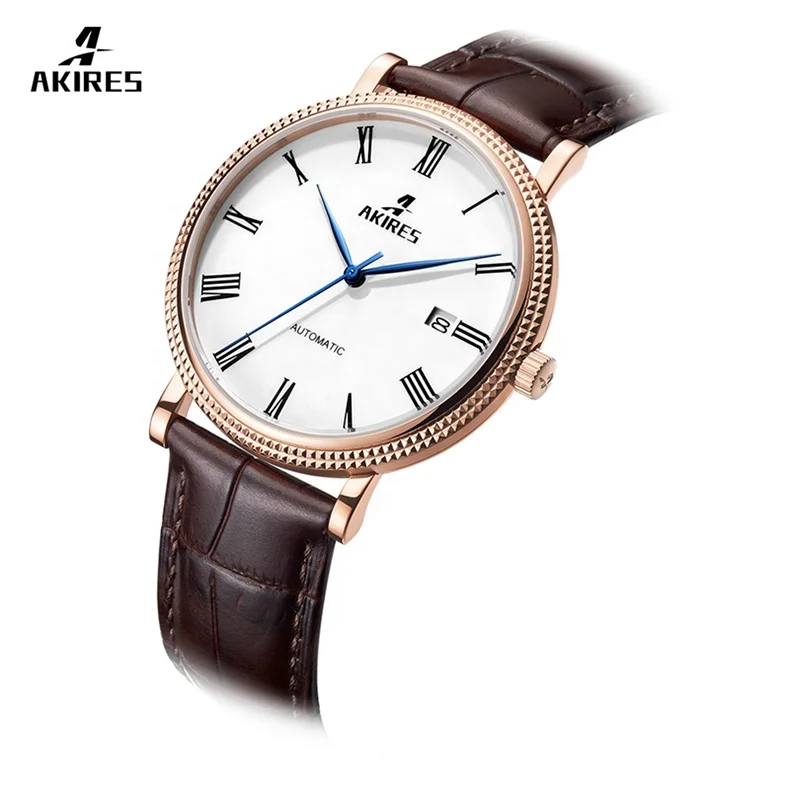 Stainless steel gold automatic mechanical watch wrist watch men with date window
Stainless steel gold automatic mechanical watch wrist watch men with date window
