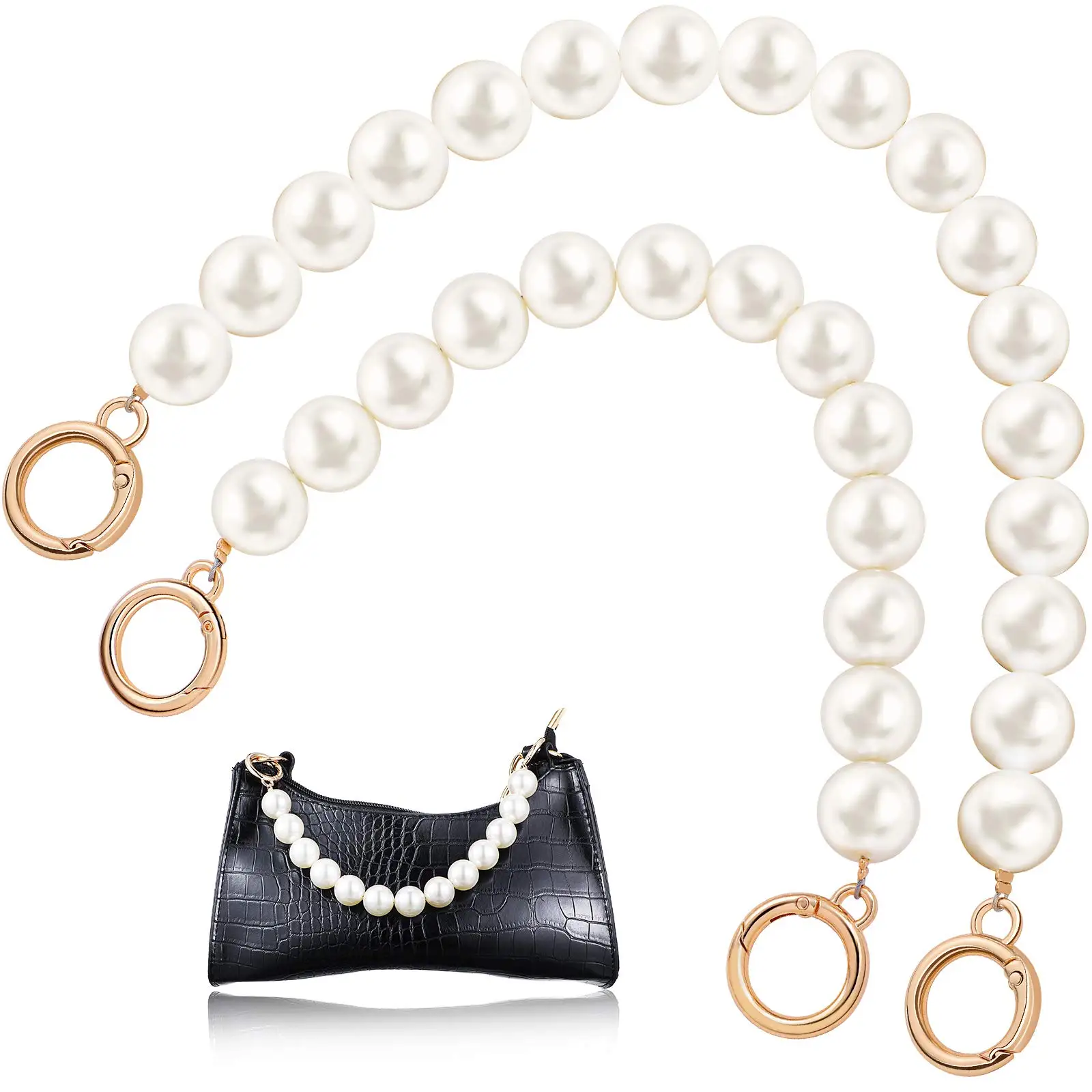 Free shipping sample Lady Handbag Acrylic Pearl Chain Strap Bead Resin Bag Chain, Customized 
Free shipping sample Lady Handbag Acrylic Pearl Chain Strap Bead Resin Bag Chain, Customized