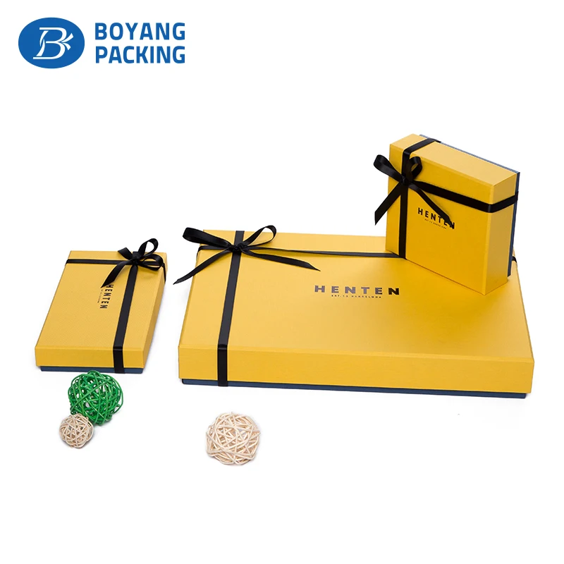 high quality custom hot sell paper gift packaging box paper gift