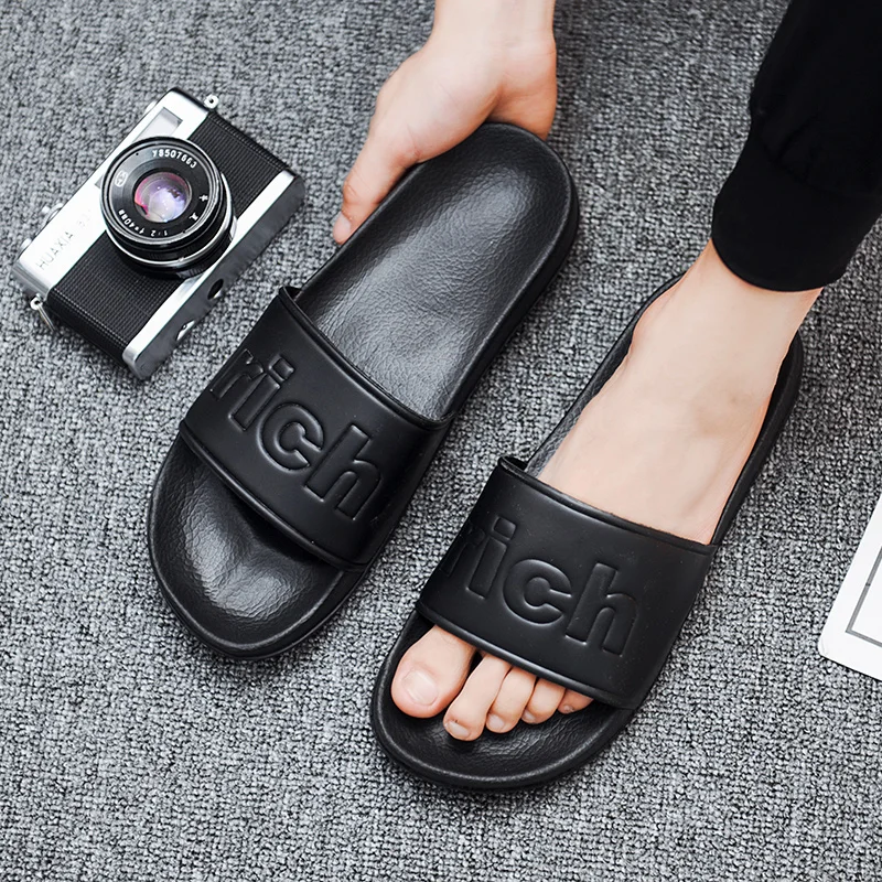 New Men's Slippers Indoor Home Summer Beach Outdoor Slides Ladies Slippers Platform Mules Shoes Woman Flats
New Men's Slippers Indoor Home Summer Beach Outdoor Slides Ladies Slippers Platform Mules Shoes Woman Flats