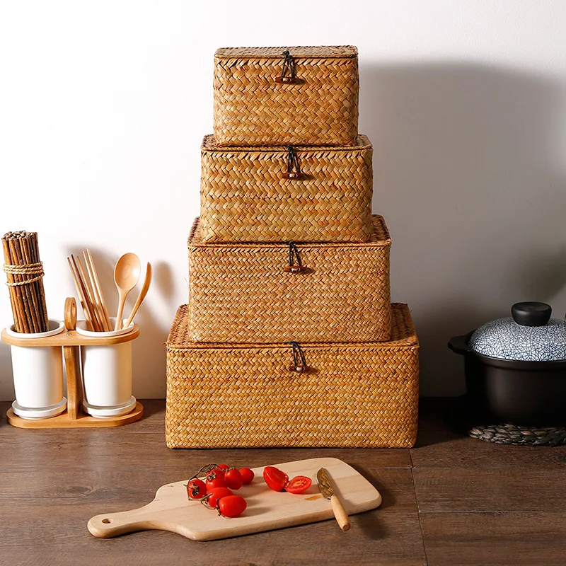 Straw Handmade Chinese Manufacturer Handcraft Picnic Woven Wicker Decorative Storage Basket Box
Straw Handmade Chinese Manufacturer Handcraft Picnic Woven Wicker Decorative Storage Basket Box