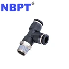 Industry Male Threaded Connecting PD Pneumatic Pipe Fittings