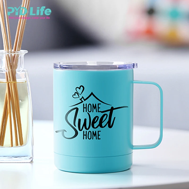 PYDLife High Quality White Sublimation Blank Mug Stainless Steel Travel Coffee Mug With Handle, Colored
PYDLife High Quality White Sublimation Blank Mug Stainless Steel Travel Coffee Mug With Handle, Colored