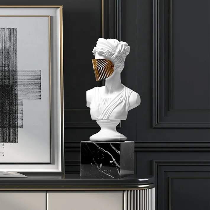 Nordic Room Decoration Accessories Home Decor Hotel Resin Venus Sculpture Ornament Other Home Decor Pieces Luxury With Gold Veil
Nordic Room Decoration Accessories Home Decor Hotel Resin Venus Sculpture Ornament Other Home Decor Pieces Luxury With Gold Veil