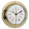 Brass 'Clipper' Code Flag Clock