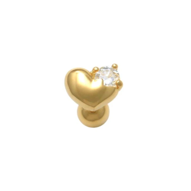 2021 S925 sterling silver fashion jewelry personality creative heart-shaped zircon piercing earrings
2021 S925 sterling silver fashion jewelry personality creative heart-shaped zircon piercing earrings