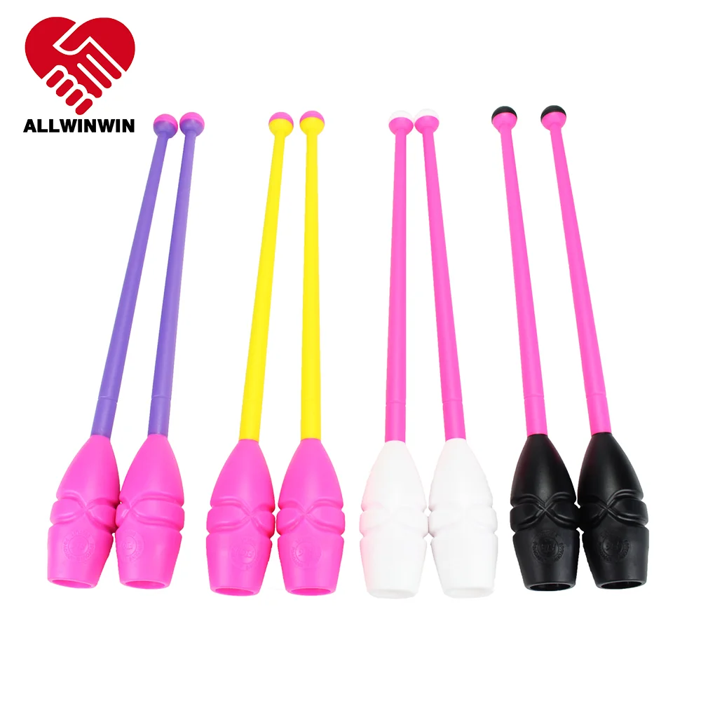 ALLWINWIN RGC01 Rhythmic Gymnastics Clubs - Bicolor 42/45cm TPR Head Safety Design Apparatus 
ALLWINWIN RGC01 Rhythmic Gymnastics Clubs - Bicolor 42/45cm TPR Head Safety Design Apparatus