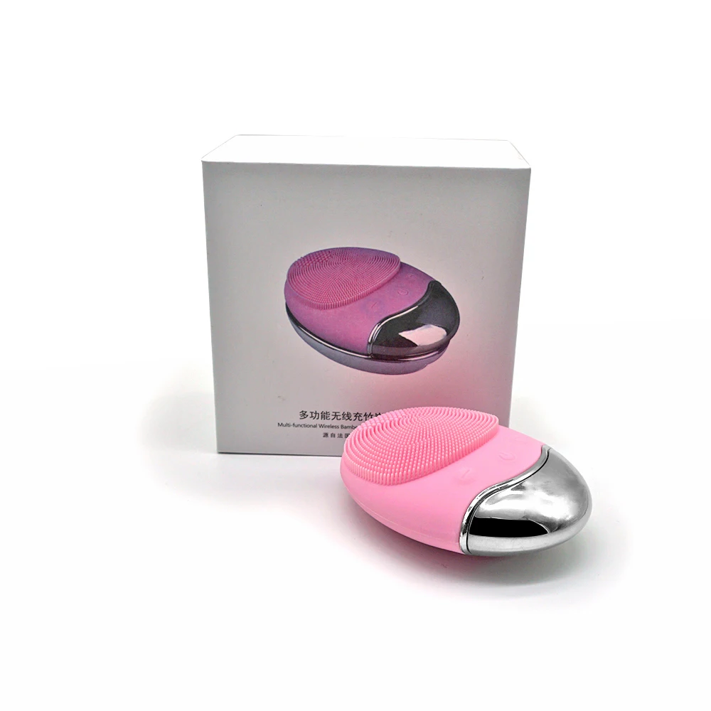 Wireless Charging Sonic Silicone Skin Care Face Brush 3 Modes Facial Cleansing Brush
Wireless Charging Sonic Silicone Skin Care Face Brush 3 Modes Facial Cleansing Brush