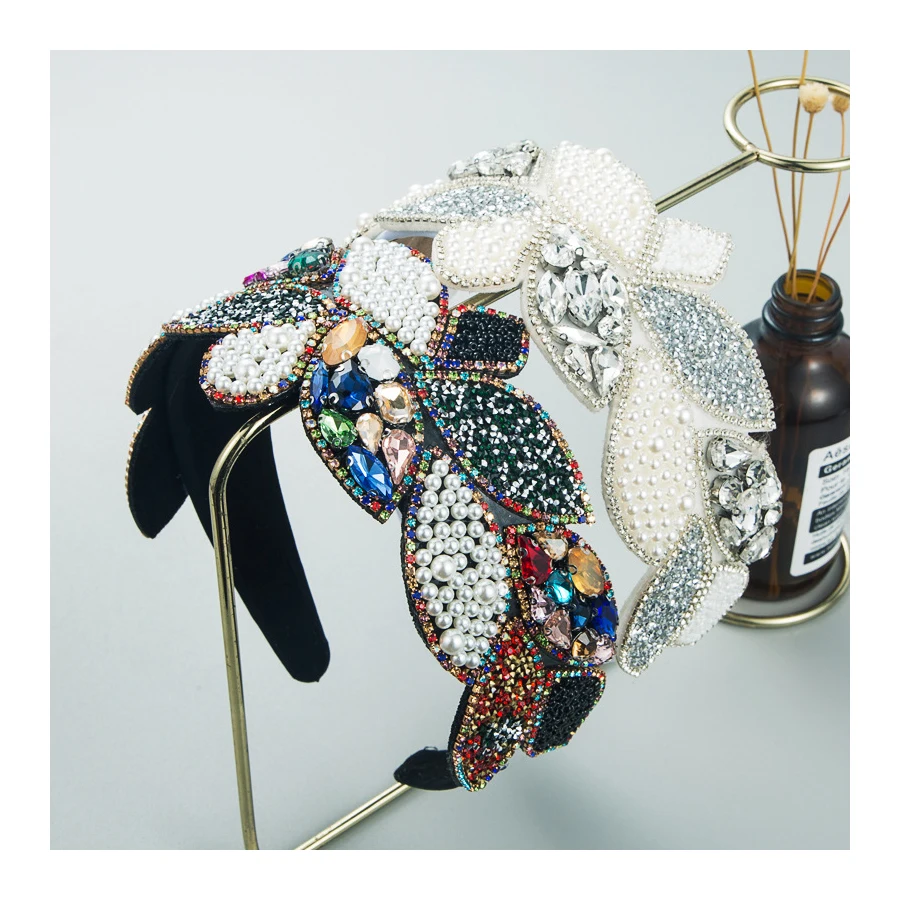 Fashion Hairband Arcuate Rhinestone Pearl Wide Brim Hair Accessories Headband Jewelry For Women
Fashion Hairband Arcuate Rhinestone Pearl Wide Brim Hair Accessories Headband Jewelry For Women