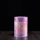 Mini Chinese Style Round Small 50G Tin can Tea
