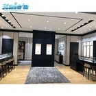 ハイエンド時計店器具木製腕時計ショップ装飾デザインのアイデアジュエリーショップディスプレイ家具時計キオスクモール