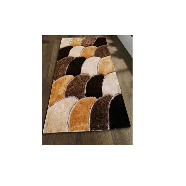 Indian Exporter of Leather Shaggy Rugs