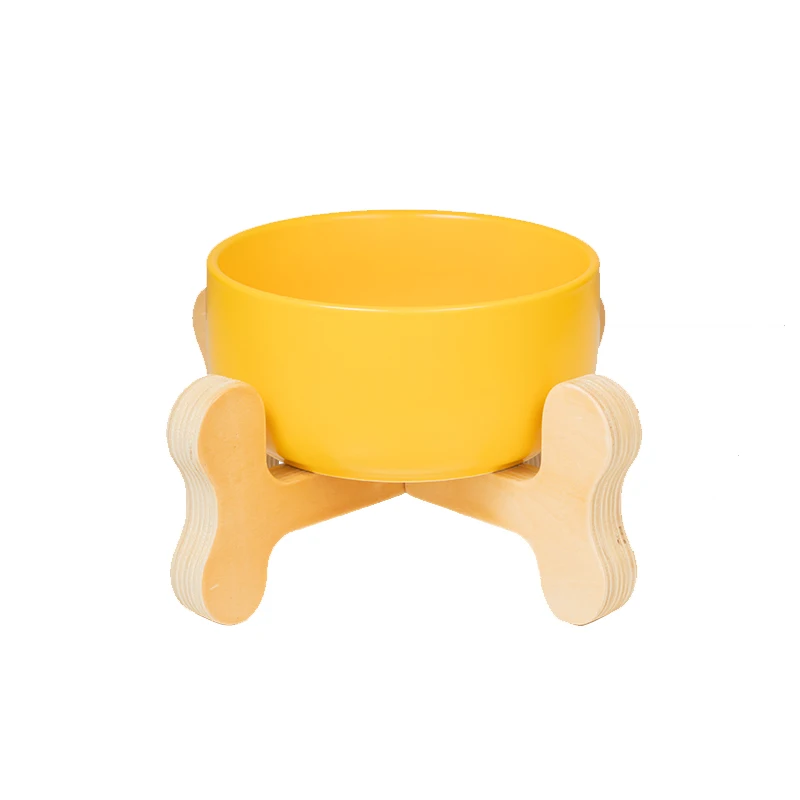 Wholesale Big Capacity Bone shaped Wooden Frame Pet Ceramics Bowl bamboo dog bowl with stand, White/black/yellow/blue/green/pink
Wholesale Big Capacity Bone shaped Wooden Frame Pet Ceramics Bowl bamboo dog bowl with stand, White/black/yellow/blue/green/pink