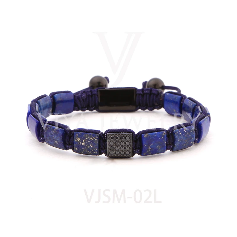 Viya Jewelry Popular Square Men Bracelet With Quality Jewelry Rope Braided Bracelet
Viya Jewelry Popular Square Men Bracelet With Quality Jewelry Rope Braided Bracelet