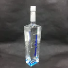 Vodka Vodka Bottle Glass Vodka Hoson 750ml Super Flint Leadfree Vodka Rum Glass Stock Bottles