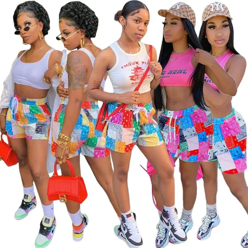 Wholesale Plus Size Summer Women Fashion Paisley Drawstring Loose Lounge Pants Woman S Beach Pants Short Trousers Bandana Shorts
Wholesale Plus Size Summer Women Fashion Paisley Drawstring Loose Lounge Pants Woman S Beach Pants Short Trousers Bandana Shorts