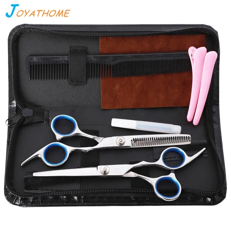 7pcs Quality Stainless Steel Barber Scissors Professional Holder Thinning Shears Clippers Hairdressing Clips Comb Hair Cutting
7pcs Quality Stainless Steel Barber Scissors Professional Holder Thinning Shears Clippers Hairdressing Clips Comb Hair Cutting