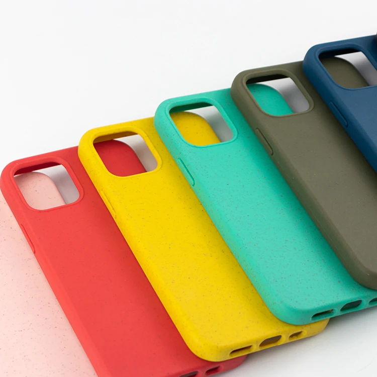 Slimoro Degradable Eco-friendly Soft Wheat Straw Cover Shockproof Matte TPU Phone case for iphone 12
Slimoro Degradable Eco-friendly Soft Wheat Straw Cover Shockproof Matte TPU Phone case for iphone 12