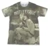 New Motley Crue All Bad Things All Over Sublimated T Shirt