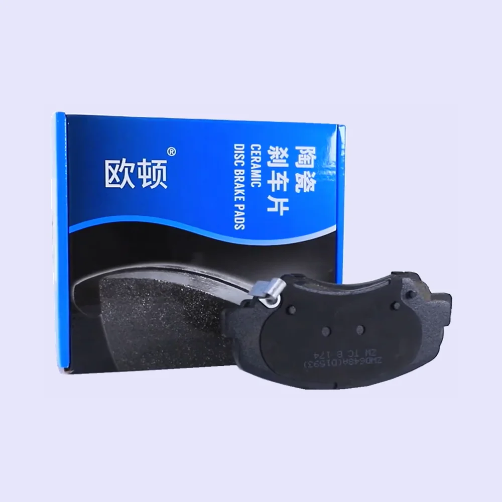 D1593 china car spare parts ceramic brake pad front brake pad for HYUNDAI Accent