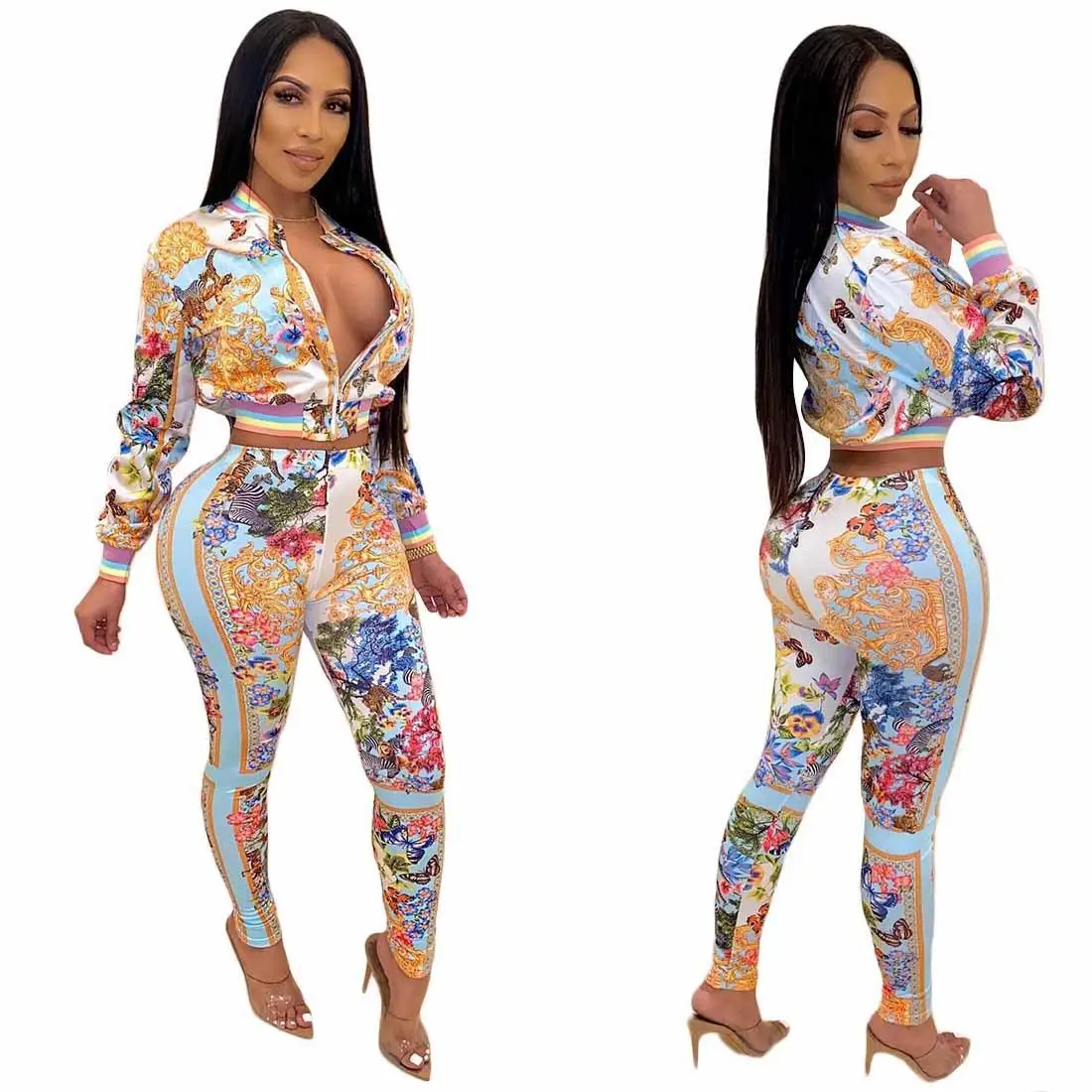 2021 New Arrivals Fall Letter Printing Long Sleeve Women S Two Piece Sexy Outfit
2021 New Arrivals Fall Letter Printing Long Sleeve Women S Two Piece Sexy Outfit